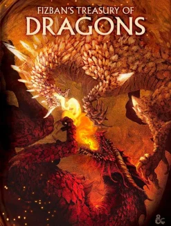 Dungeons & Dragons - Fizban’s Treasury of Dragons Hardcover Book (Hobby Store Exclusive Variant Cover)