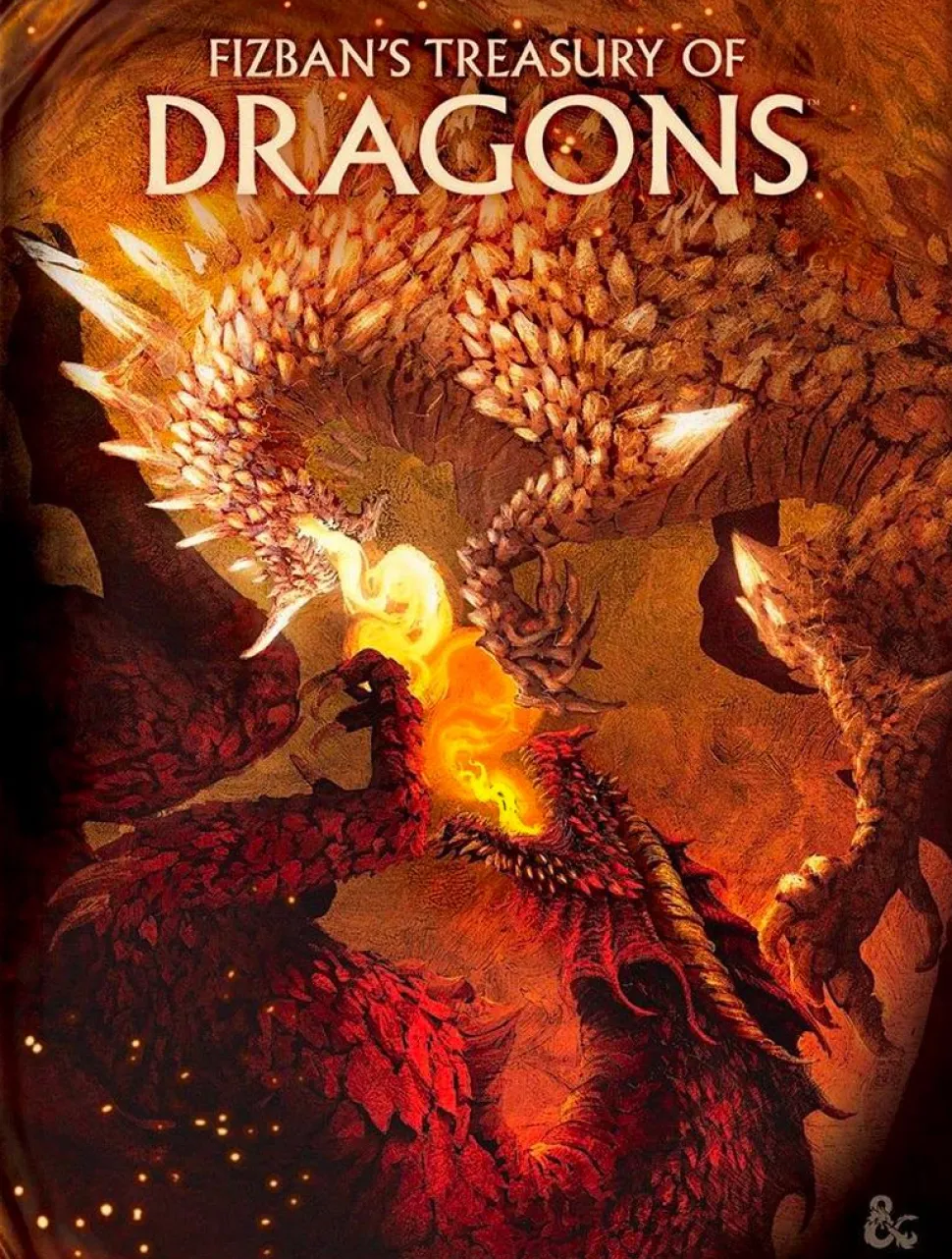 Dungeons & Dragons - Fizban’s Treasury of Dragons Hardcover Book (Hobby Store Exclusive Variant Cover)