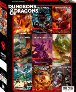 Dungeons & Dragons - Grid 1000 Piece Jigsaw Puzzle