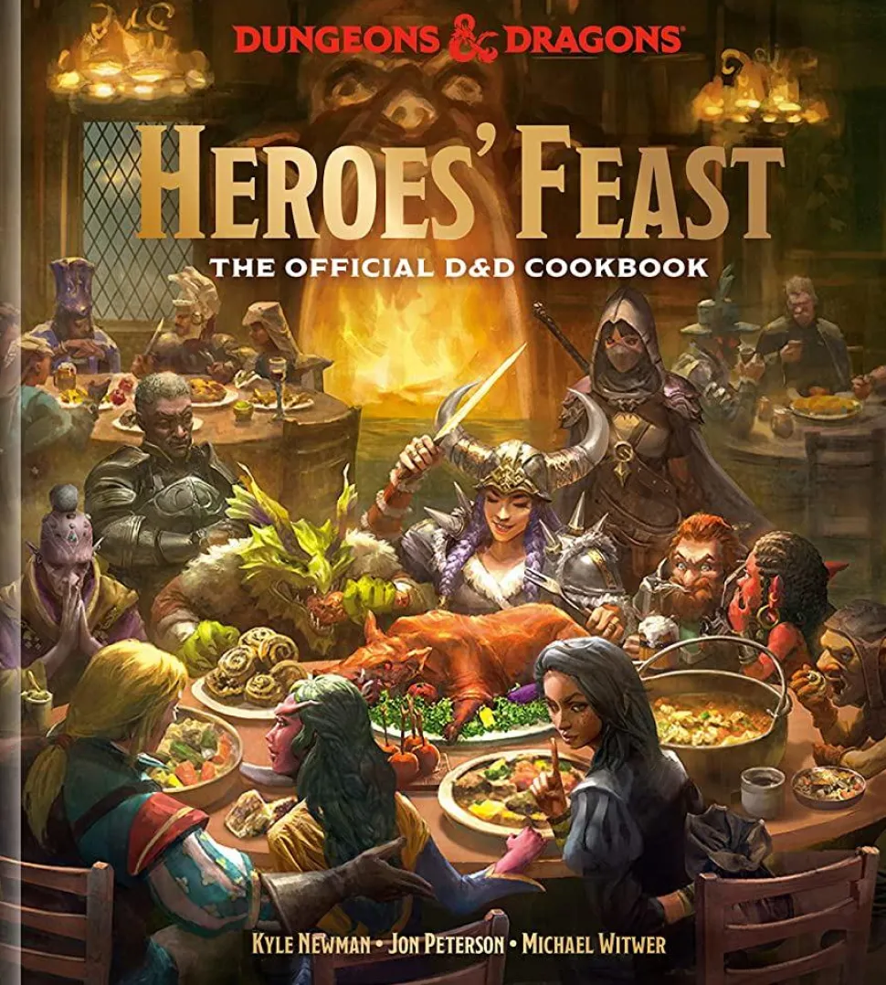 Dungeons & Dragons - Heroes’ Feast: The Offical D&D Cookbook Hardcover Book