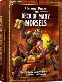 Dungeons & Dragons - Heroes' Feast The Deck of Many Morsels: 50 Cards for Conjuring Snacks, Libations, and Sweets