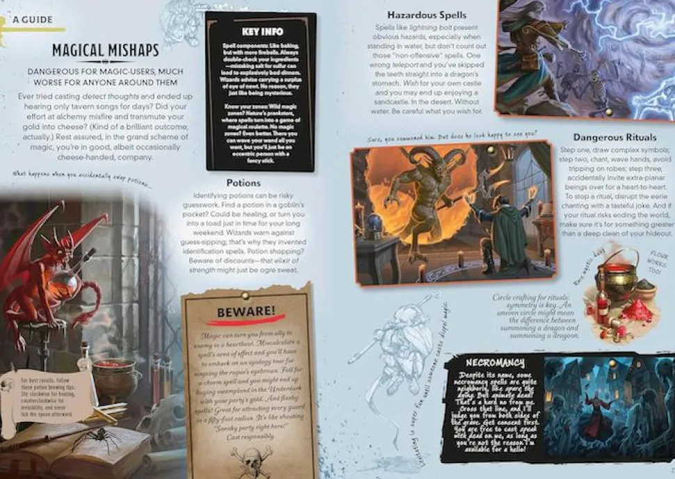 Dungeons & Dragons - How Not To Get Eaten by Owlbears Hardcover Book