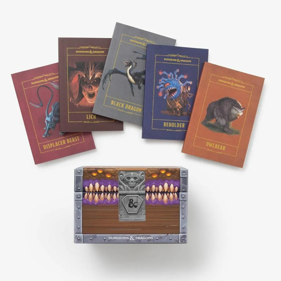 Dungeons & Dragons - Mimic Treasure Chest Notebook Set