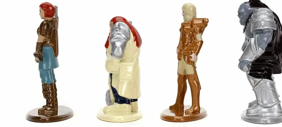 Dungeons & Dragons - Nano Metalfigs Starter Pack B 2” Scale Die-Cast Figure 4-Pack