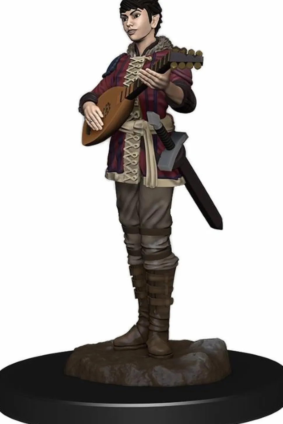 Dungeons & Dragons - Premium Half-Elf Bard Female Miniature