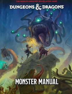 Dungeons & Dragons - Roleplaying Game Monster Manual 2024 Edition Hardcover Book