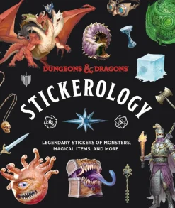 Dungeons & Dragons - Stickerology: Legendary Stickers of Monsters, Magical Items, and More Paperback Book