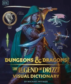 Dungeons & Dragons - The Legend of Drizzt Visual Dictionary Hardcover Book