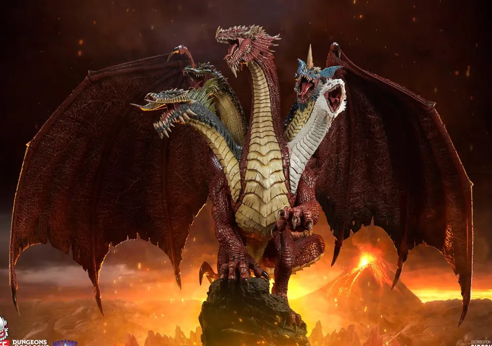 Dungeons & Dragons - Tiamat 28” Statue