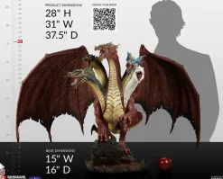 Dungeons & Dragons - Tiamat 28” Statue