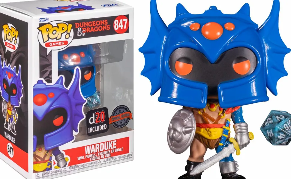 Dungeons & Dragons - Warduke Pop! Vinyl Figure with Dice