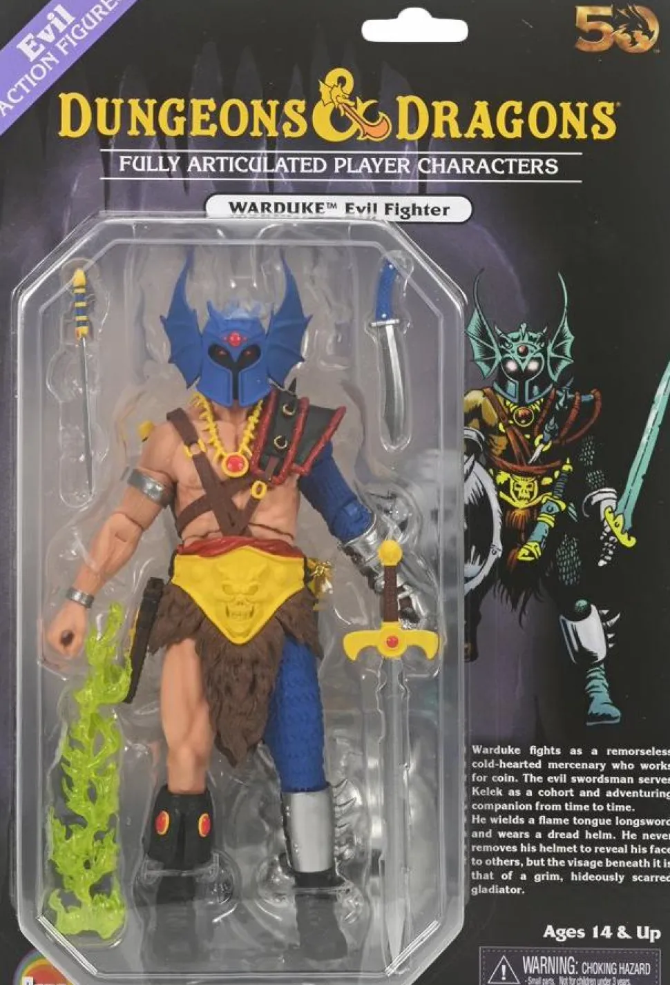 Dungeons & Dragons - Warduke 50th Anniversary Ultimate 7” Scale Action Figure