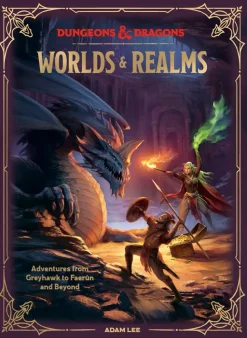Dungeons & Dragons - Worlds & Realms: Adventures from Greyhawk to Faerun and Beyond Hardcover Book