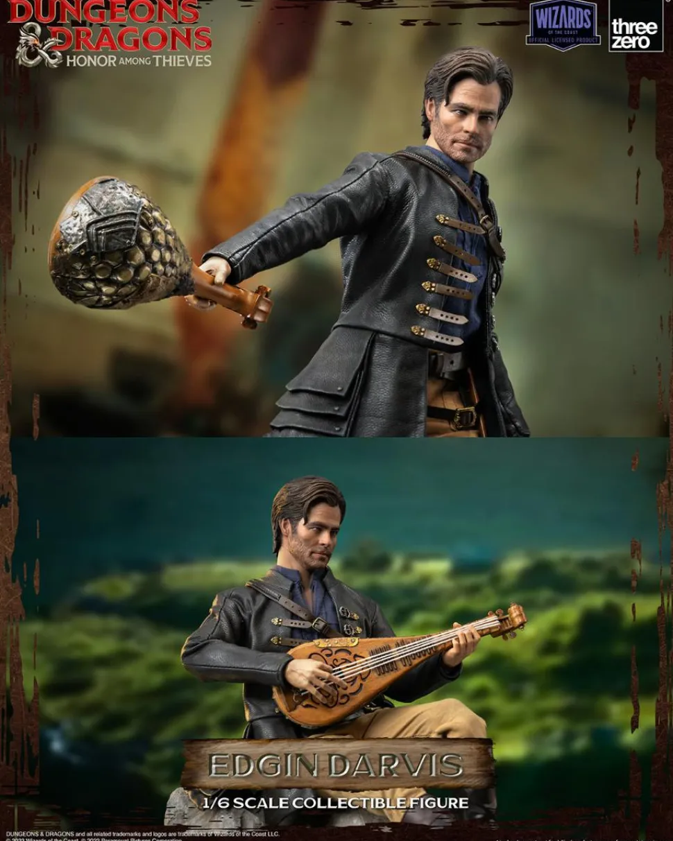 Dungeons & Dragons: Honor Among Thieves - Edgin Darvis 1/6th Scale Action Figure
