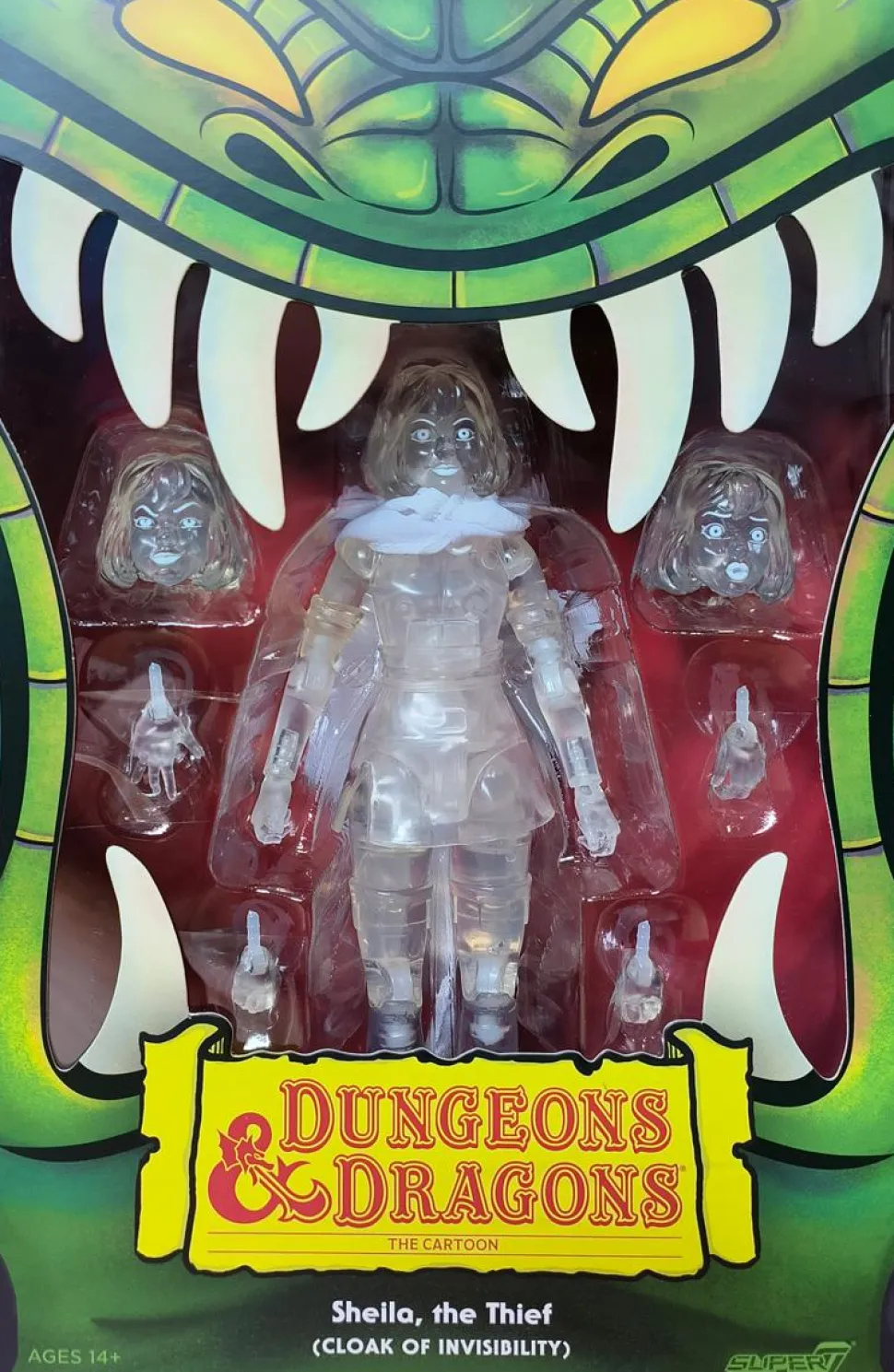 Dungeons and Dragons - Sheila the Thief (Invisible) Ultimates! 7" Scale Action Figure (2024 SDCC Exclusive)