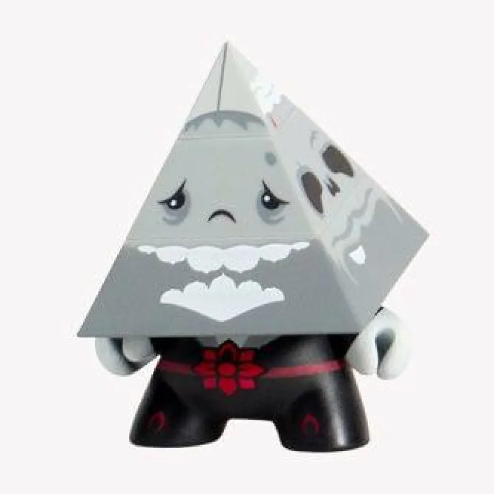 Dunny - 3" Pyramidun Grey Vinyl
