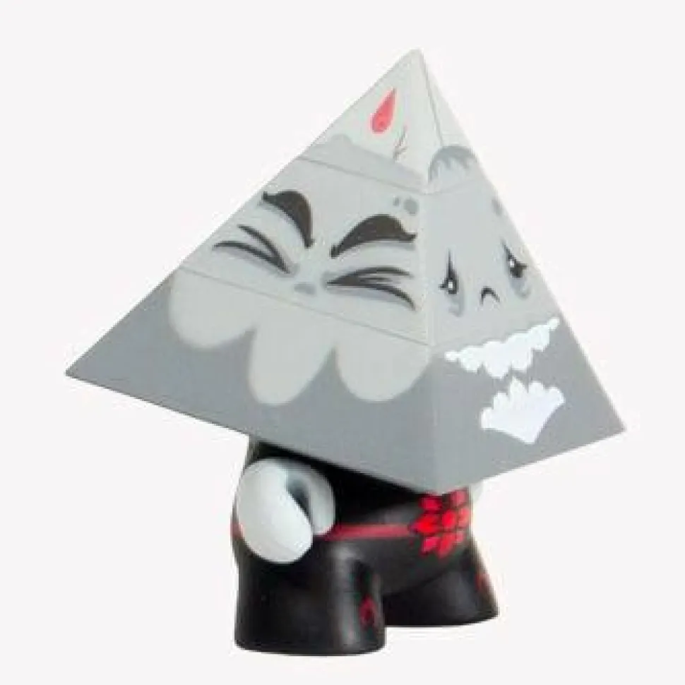 Dunny - 3" Pyramidun Grey Vinyl