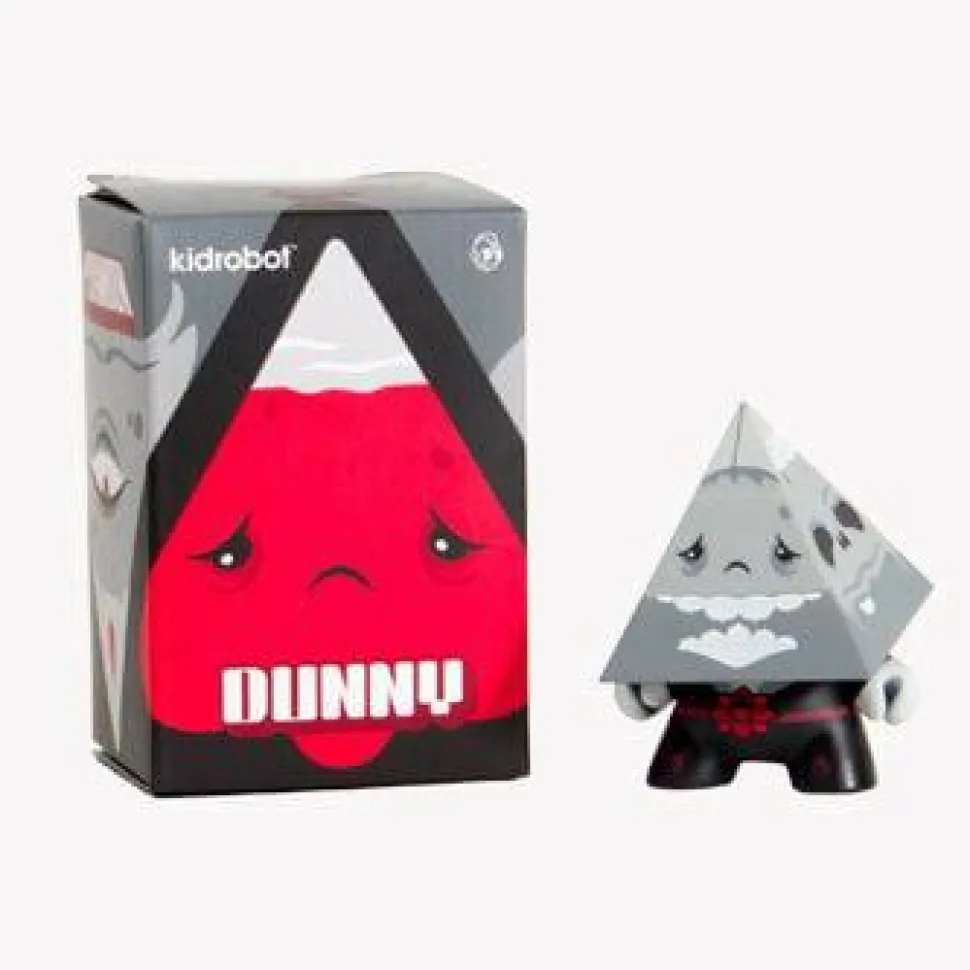 Dunny - 3" Pyramidun Grey Vinyl