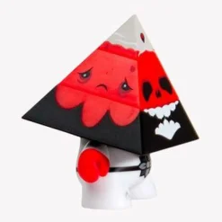Dunny - 3" Pyramidun Red Vinyl