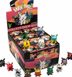 Dunny - Andy Warhol Dunny Blind Box Vinyl Keychain Display (24 Units)