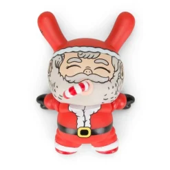 Dunny - Chunky Holiday Santa 3” Vinyl Figure by Alex Solis