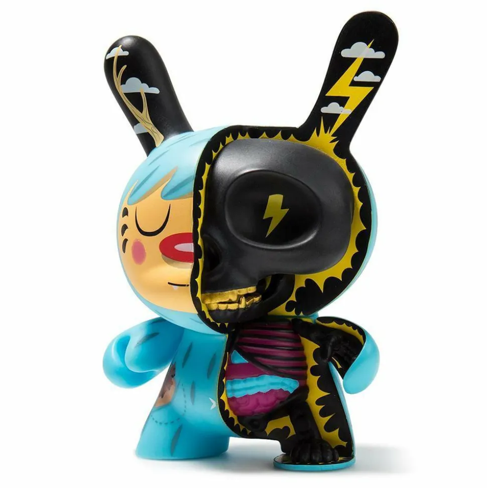 Dunny - Mr. Watt 5” Half Ray Dunny Vinyl Figure by Johnny Draco