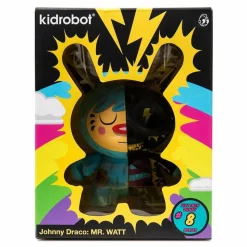 Dunny - Mr. Watt 5” Half Ray Dunny Vinyl Figure by Johnny Draco