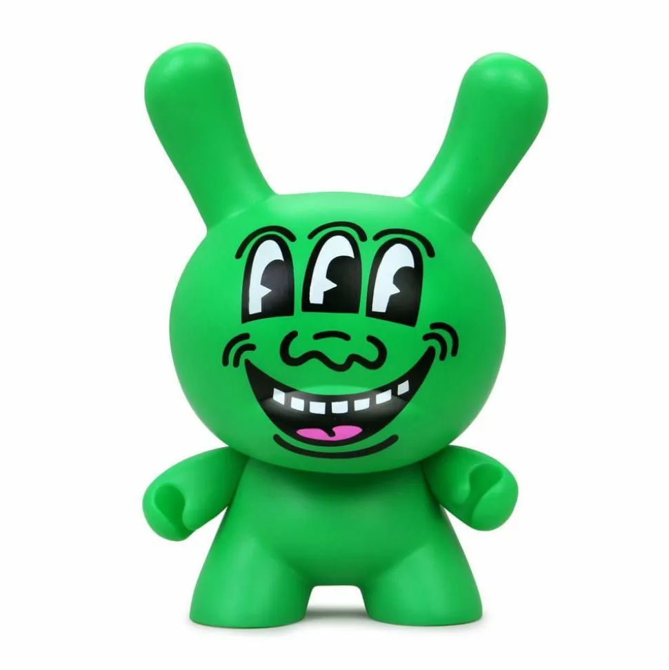 Dunny - Three-Eyed Face Masterpiece 8” Vinyl Figure by Keith Haring