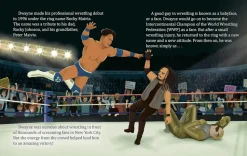 Dwayne "The Rock" Johnson - Little Golden Book Biography Hardcover Book