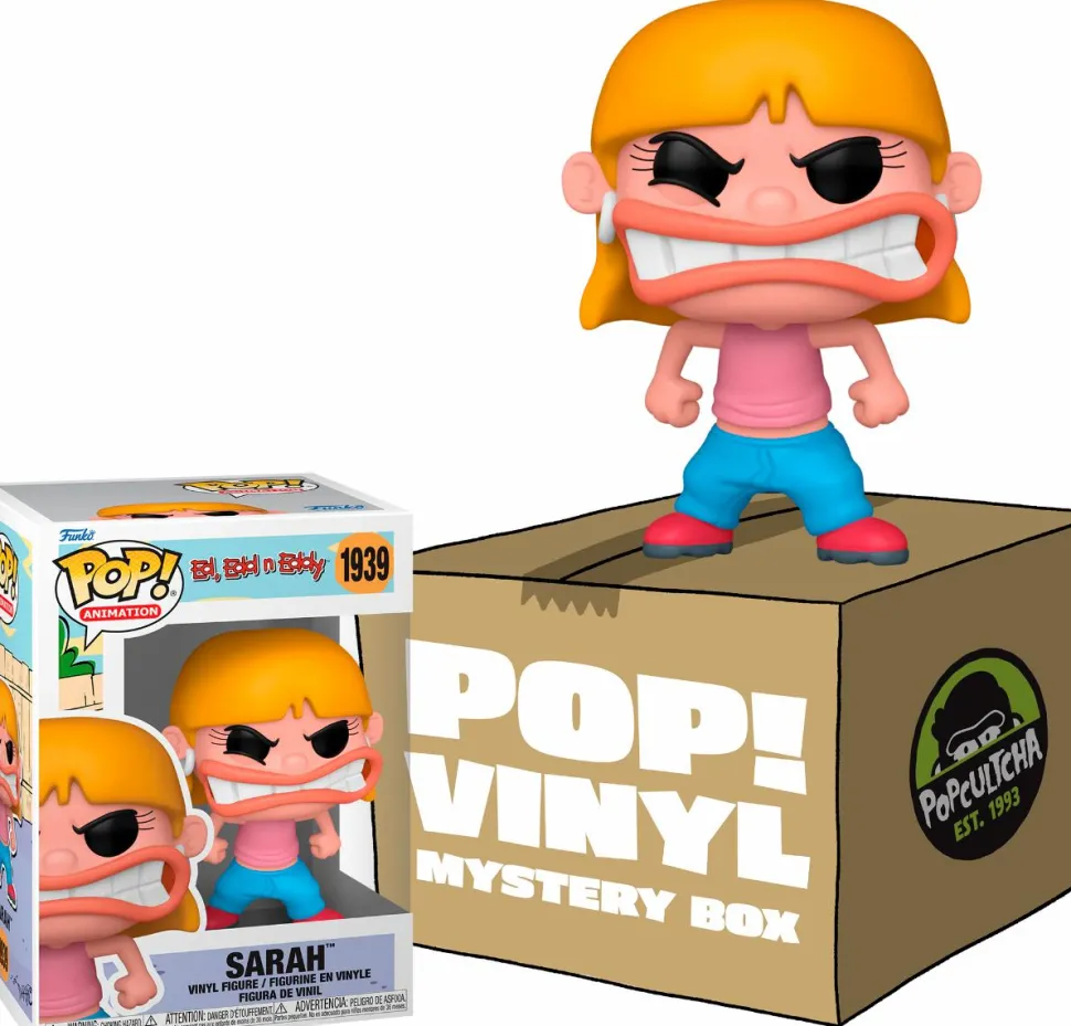 Ed, Edd n Eddy - Sarah Mystery Box (Includes Sarah & 3 Exclusive Pop! Vinyl Figures)