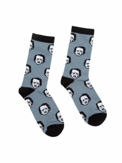 Edgar Allan Poe - Edgar Allan Poe-ka Dots Unisex Socks (Small)