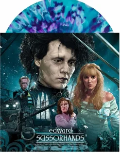 Edward Scissorhands - Original Motion Picture Soundtrack by Danny Elfman LP Vinyl Record (“Snow Dance” Coloured Vinyl)