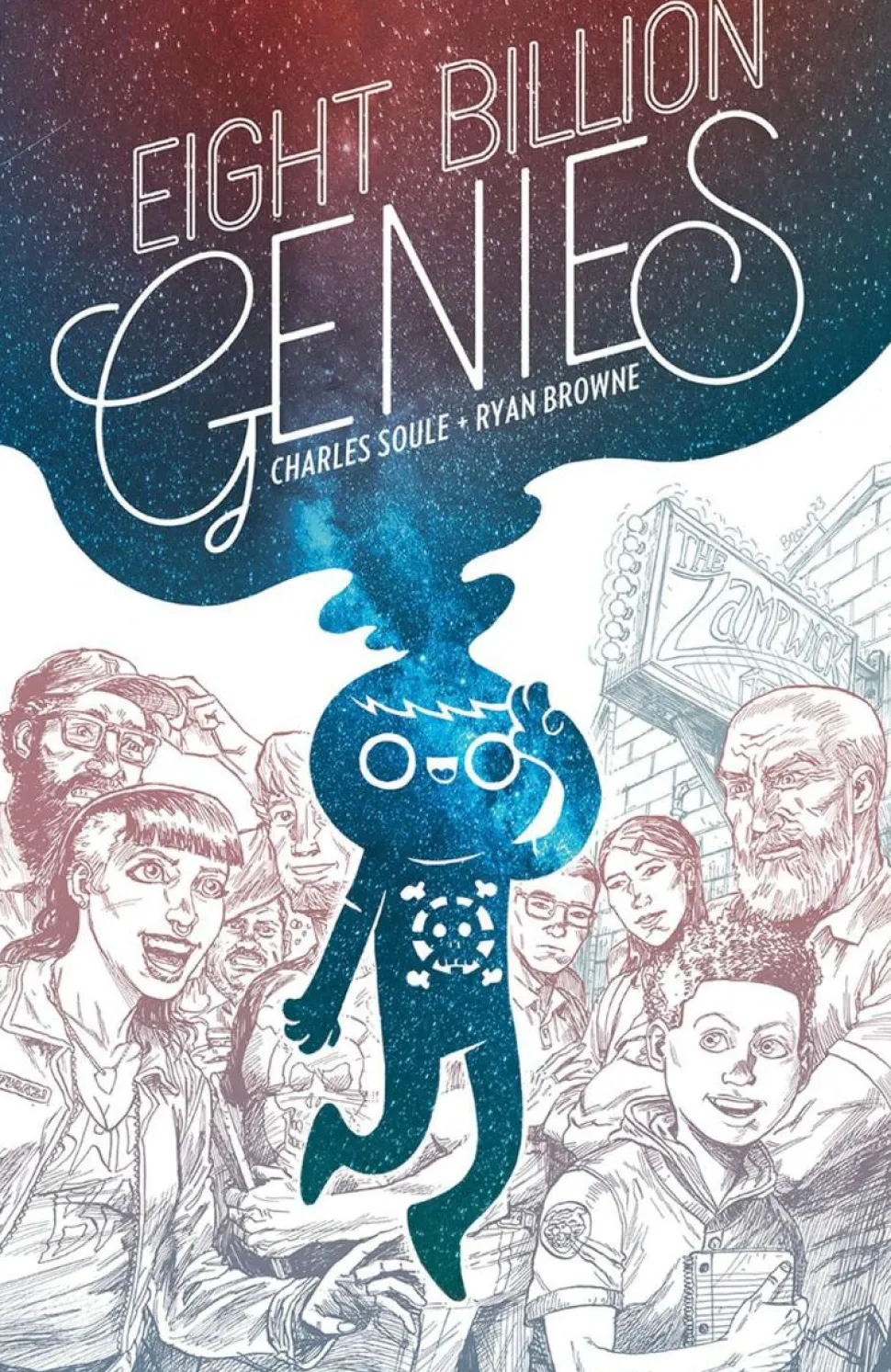 Eight Billion Genies by Charles Soule Deluxe Edition Hardcover Book