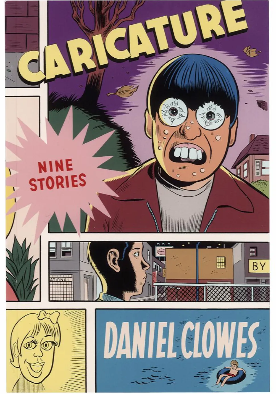 Eightball - Caricature: Nine Stories by Daniel Clowes Trade Paperback Book