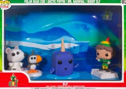 Elf (2003) - Arctic Puffin, Polar Bear Cub, Mr. Narwhal & Buddy Elf Deluxe Pop! Moment Vinyl Figure 4-Pack