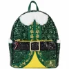 Elf - Buddy Sequin Cosplay 10" Faux Leather Mini Backpack