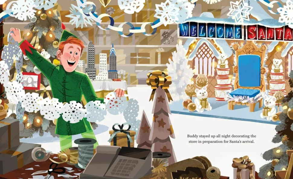 Elf - The Classic Illustrated Storybook (Pop Classics) Hardcover Book