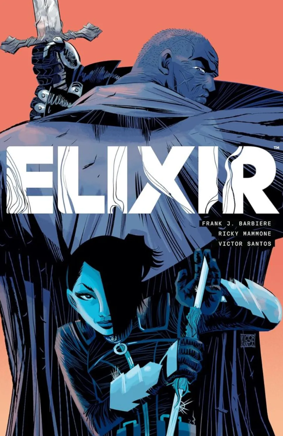 Elixir by Frank Barbiere & Ricky Mammone Trade Paperback Book
