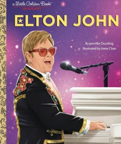 Elton John - A Little Golden Book Biography Hardcover Book