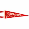 Elton John - I Love Elton John Wool Felt Pennant (9" x 27")