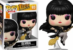 Elvira: Mistress of the Dark - Elvira on Broom Pop! Vinyl Figure