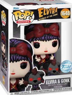 Elvira: Mistress of the Dark - Elvira & Gonk Moonlight Pop! Vinyl Figure