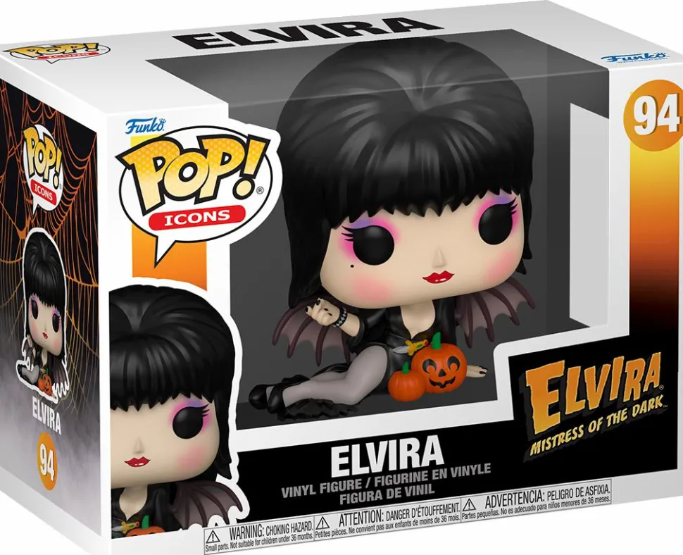 Elvira: Mistress of the Dark - Elvira with Pumpkins Pop! Vinyl Figure