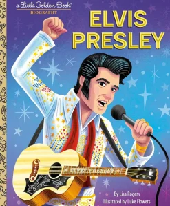 Elvis Presley - A Little Golden Book Biography Hardcover Book