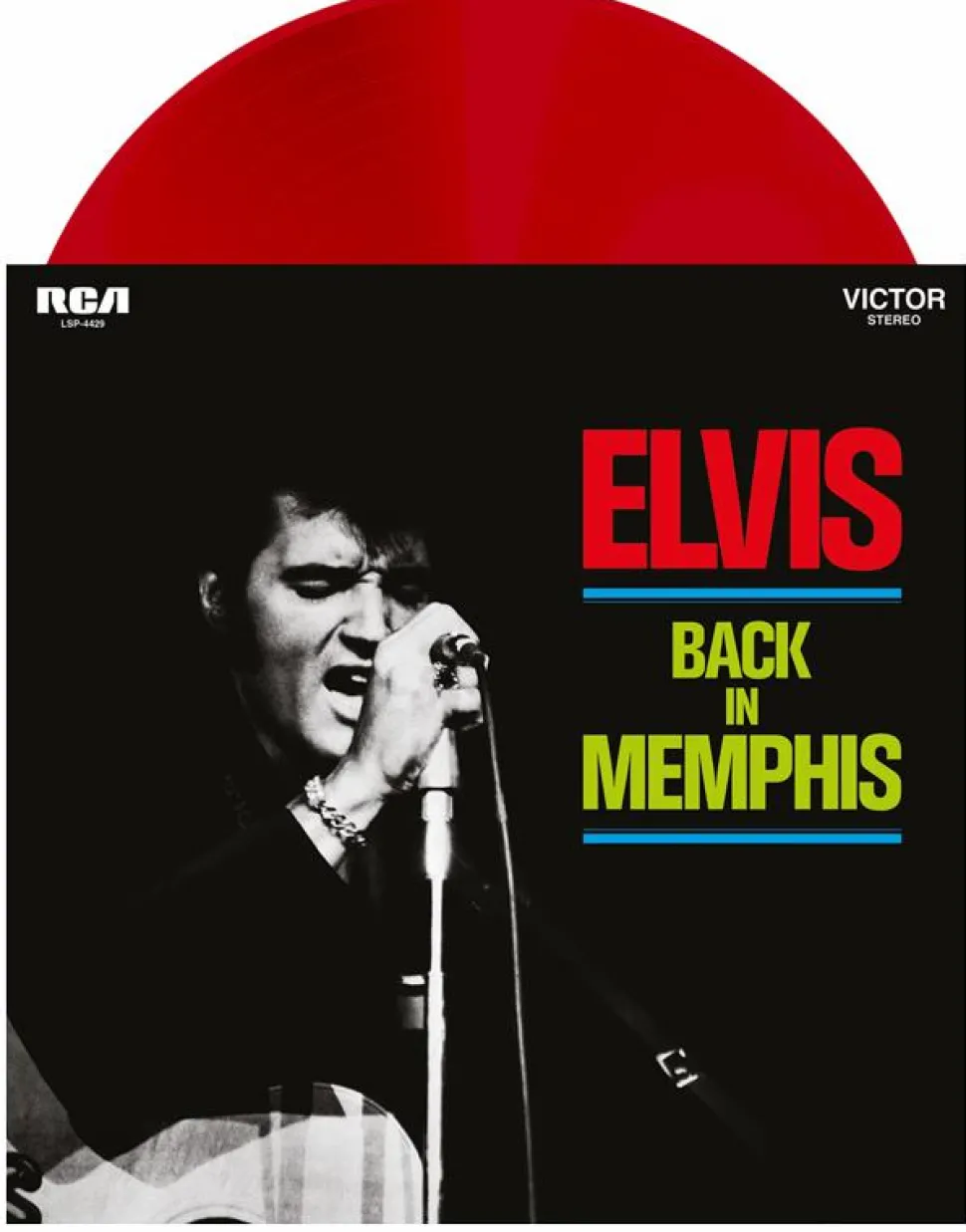 Elvis Presley - Back in Memphis LP Vinyl Record (Translucent Red Coloured Vinyl)