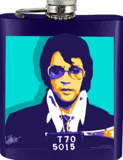 Elvis Presley - Elvis Stainless Steel Hip Flask