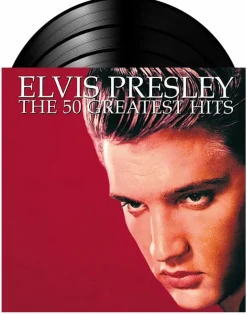 Elvis Presley - The 50 Greatest Hits 3xLP Vinyl Record