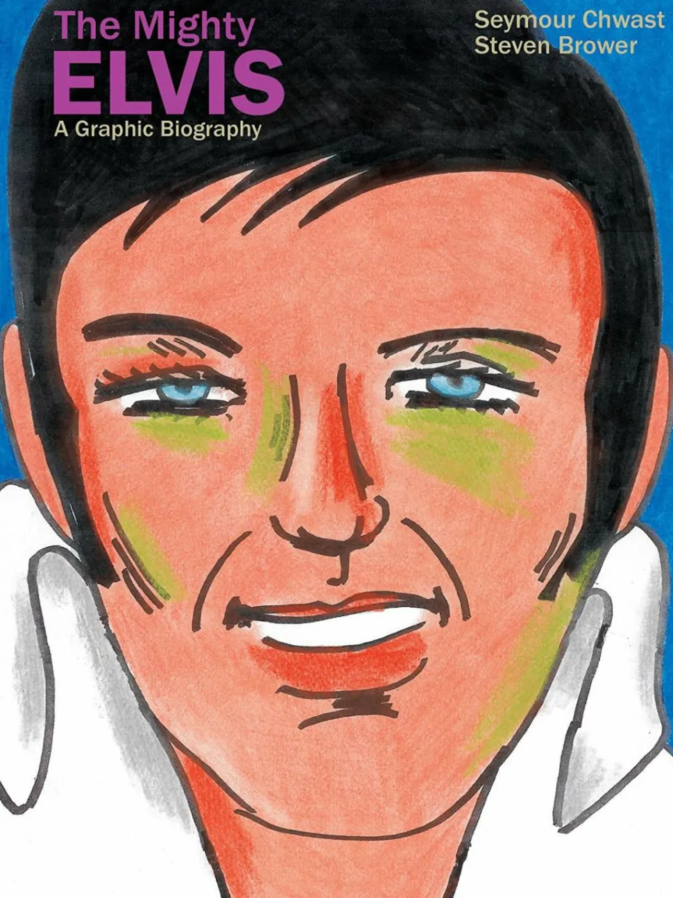 Elvis Presley - The Mighty Elvis: A Graphic Biography Hardcover Book