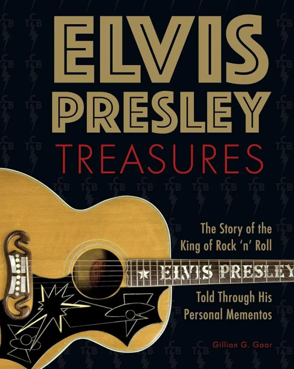 Elvis Presley - Treasures: The Story of the King of Rock 'n' Roll Told Through His Personal Mementos Hardcover Book