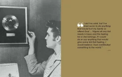 Elvis Presley - Treasures: The Story of the King of Rock 'n' Roll Told Through His Personal Mementos Hardcover Book